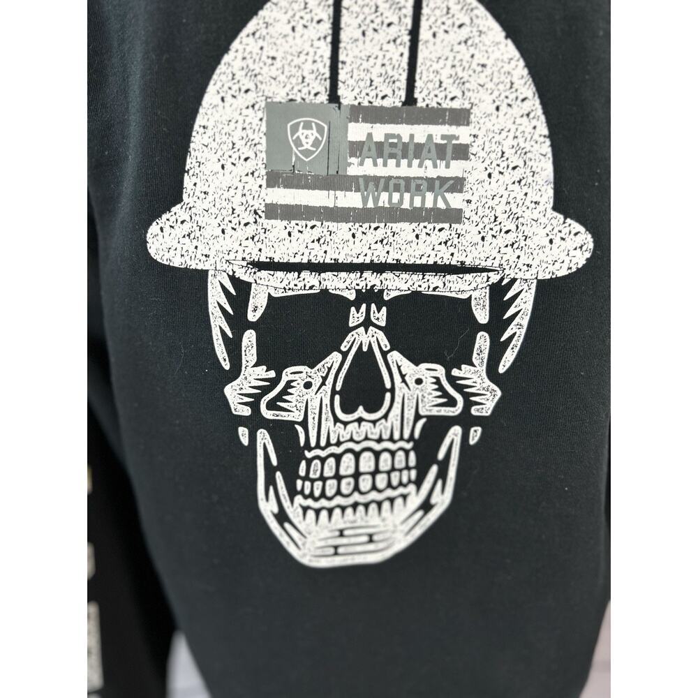 Ariat Rebar Roughneck Hoodie Women Small Pullover Workwear Sweatshirt Durable - Picture 4 of 6